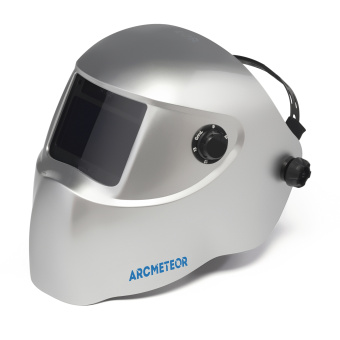 Маска ARCMETEOR – это профессиональная сварочная маска с наивысшим оптическим классом 1/1/1/1 и степенью затемнения от 9 до 13 DIN (C4 – C8)