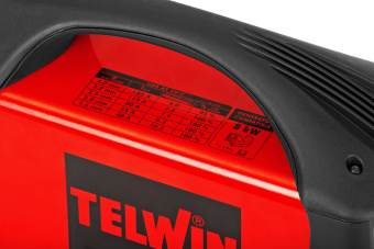 Сварочный аппарат TELWIN FORCE 205 ACX для MMA (DC) + Аксессуары, в пластиковом кейсе (200А, 220В)
