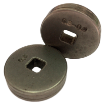 Подающий ролик под Fe 0,6-0,8 мм размером 30/12/7