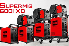 SUPERMIG 600i XD:  ВЫСОКИЙ РАБОЧИЙ ЦИКЛ ДЛЯ ИНТЕНСИВНЫХ РАБОТ