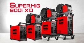 SUPERMIG 600i XD:  ВЫСОКИЙ РАБОЧИЙ ЦИКЛ ДЛЯ ИНТЕНСИВНЫХ РАБОТ