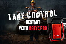 DRIVE PRO: МОЩНОСТЬ ДО 4500 А ДЛЯ ЗАПУСКА ЛЮБЫХ ДВИГАТЕЛЕЙ